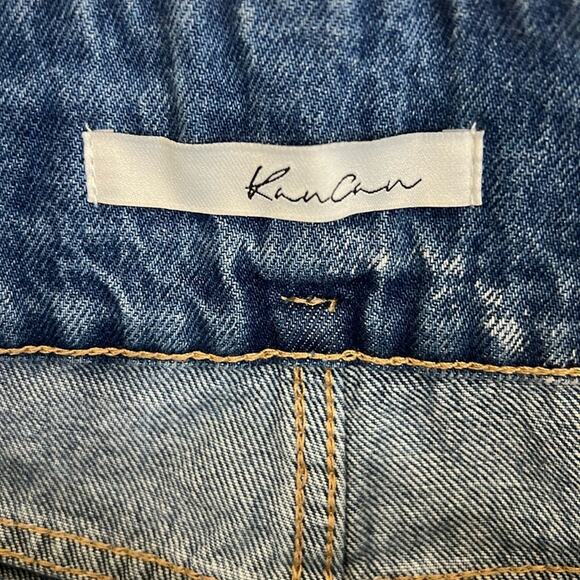 KanCan NWT Tilly High Waisted Denim Shorts - Picture 6 of 7